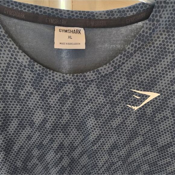 GYMSHARK MENS BLUE T SHIRT SIZE XL - Picture 2 of 5